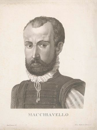 Niccolo Machiavelli, 16th-century portrait