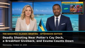 Man Shot Dead Near Potter’s Cay Dock, Nassau Students Get a Breakfast Giveback, and Exuma Counts Down to Its Business Outlook