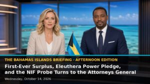PM Davis Hails First Fiscal Surplus, Eleuthera Gets a Power Pledge, and the NIF Probe Turns to the Attorneys General
