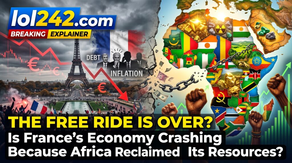 lol242.com Breaking Explainer: Is France's economy crashing because Africa reclaimed its resources?