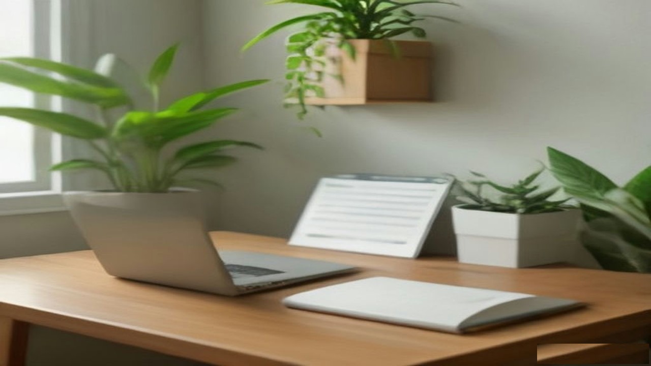 Calm desk for sponsor note