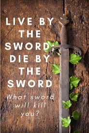 Sunday I heard a prophet in the Bahamas say

To murder or to have murdered are one in the same in God's eye's.

A murderer will lay in his own blood without help from the Lord in t