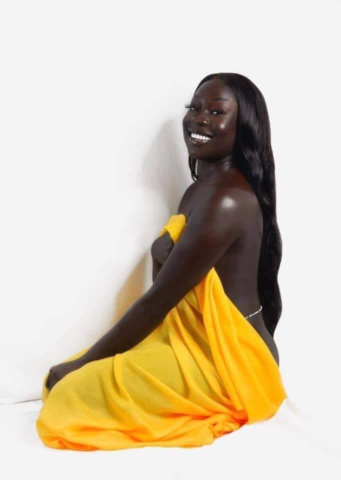 My beauty is indeed skin deep.
