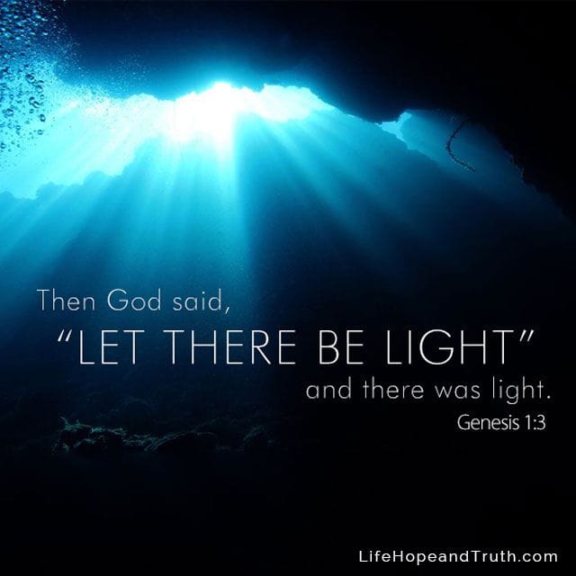 And God saw the light, that it was good. 3☆5☆7☆