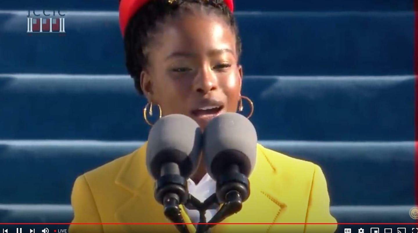 THE HILL WE CLIMB
Poem written and read by 22 year old Amanda Gorman at Joe Biden's inauguration.
When day comes we ask ourselves,
where can we find light in this never-ending