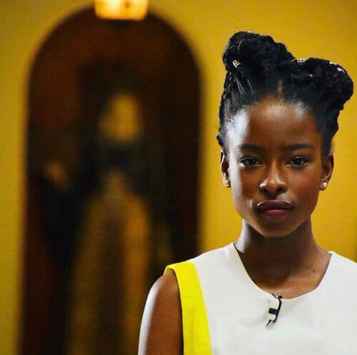 Mrs. Amanda Gordon 22 year's old and poet Laureate

Presidential inauguration Poetic reading had to be the best of all time. Mrs. Amanda Gordon has Bahamian blood on her father's s