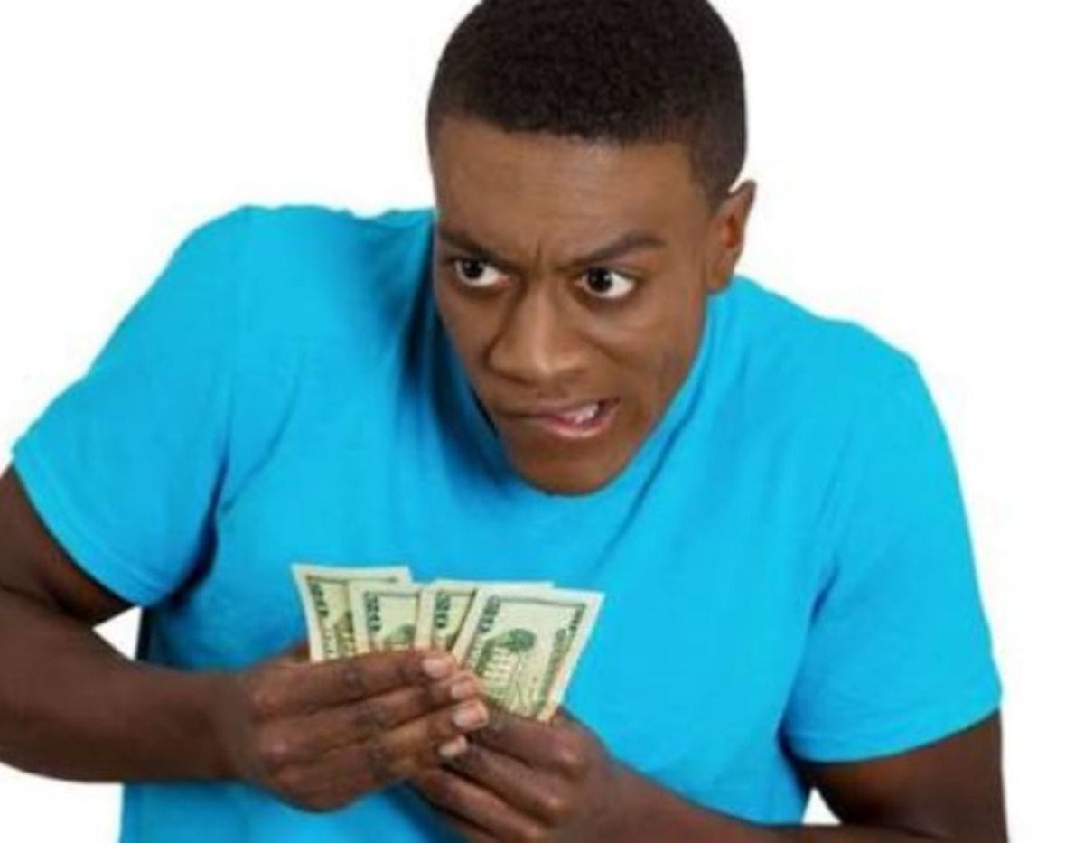 A stingy man is a big turnoff

Good afternoon @[100023394293756:2048:Bahama Drama] please keep me anonymous. But I have a question I need public to help me find the answers too ple
