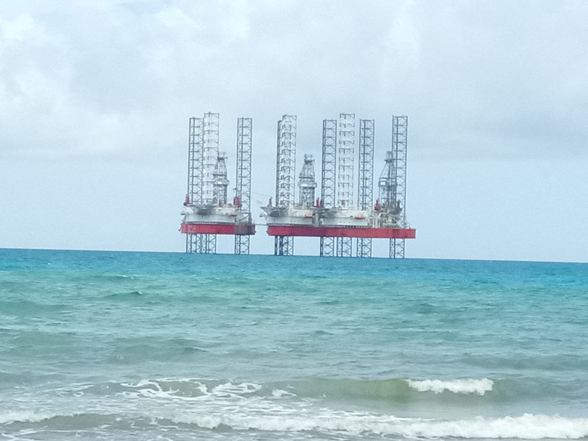 Question:

 this company said that they didn't find any oil in the ground in 2020 in Freeport. So why are they still here? 

2 Rigs are active everyday with people being transferre