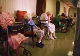 I have to put her in the old folks home

Today my Grandma who raised me when my mom died almost just burned down her house trying to pop black eyed peas like popcorn. 

All I know 