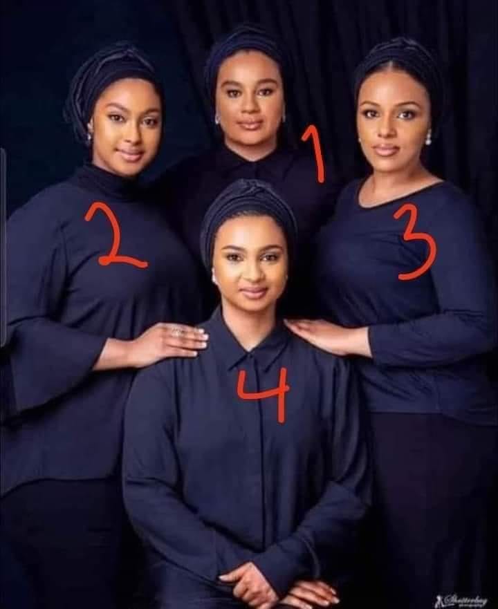 Number 4 is the mother. Guess which one is the daughter?
