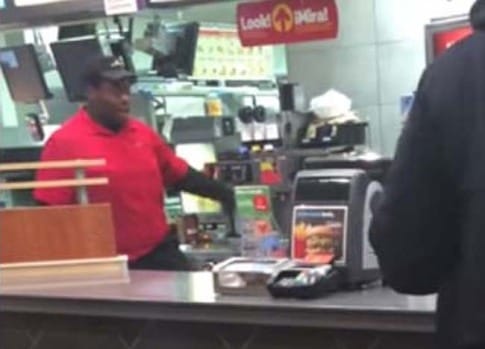 Wit yeah dirty panties

Good afternoon Bahama Drama please keep me anonymous. This gal I work wit at McDonald's downtown checking this new nigga come on staff 2 days ago now she tr