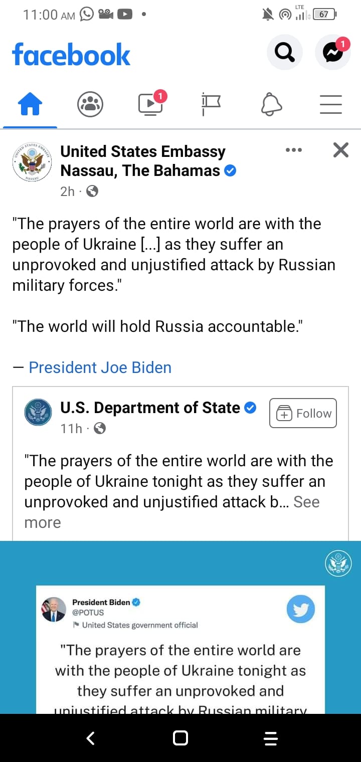 They need to drop our country name out of the conversation period. I don't know anyone in Ukraine sorry, my people are from Cat Island and Abaco... 🇧🇸