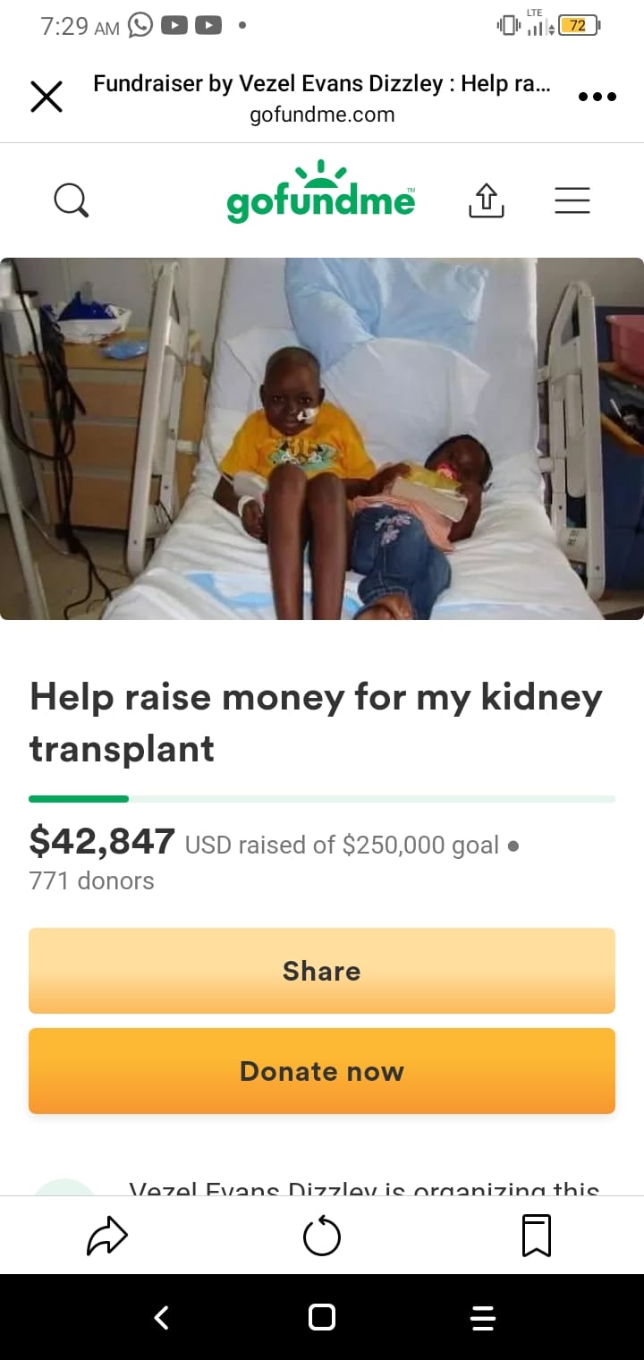 Our page was able to help this family raise almost 43 thousand dollars but it wasn't enough. We will try to update you on what happens now...