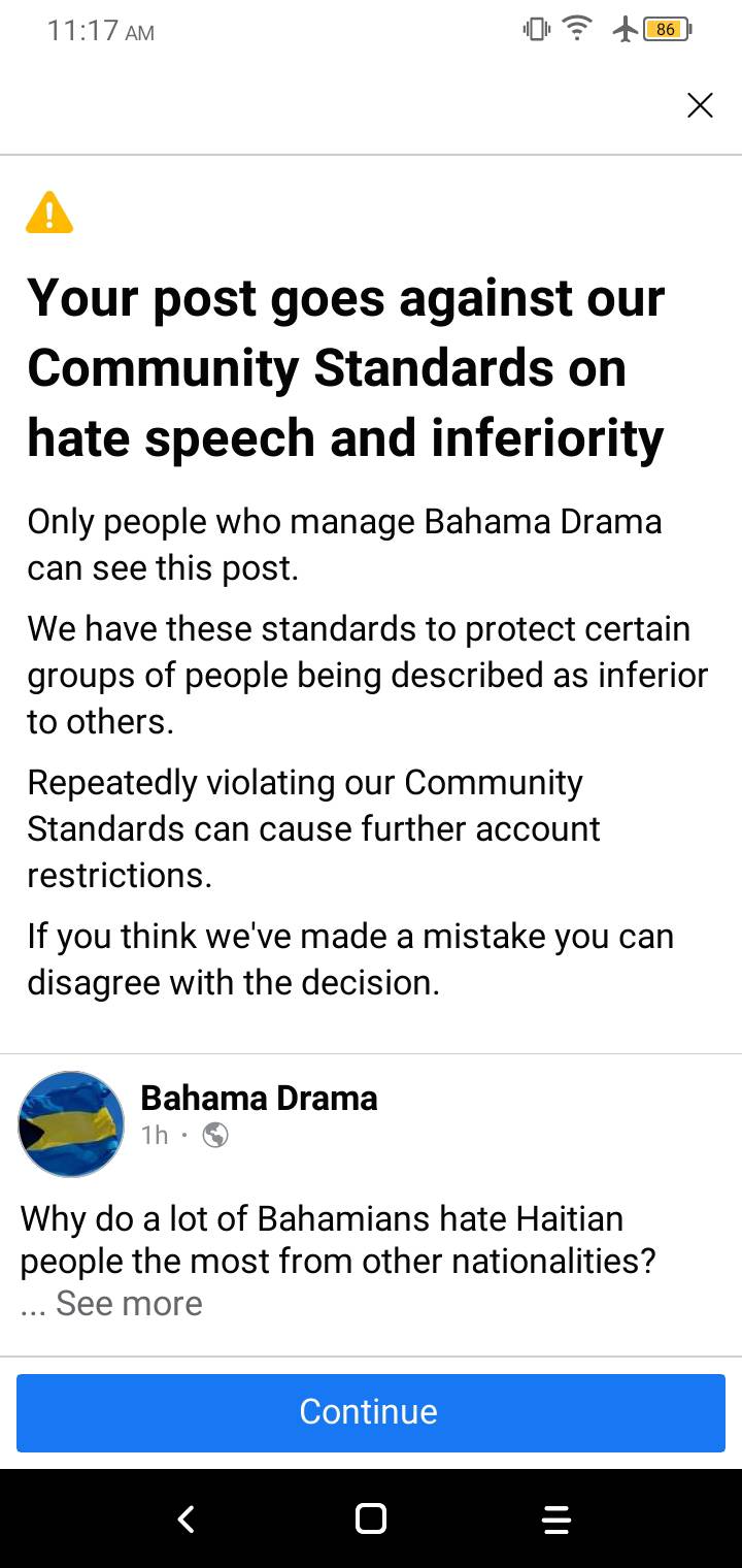 Everyone who has a Facebook page like ours be careful. There's a fake popup display saying that your in violation of some kind of Facebook policy and it instructions you to click c