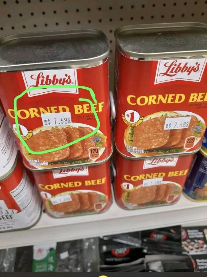 So what now?

How can I afford anything else seeing that the old corn beef price was my family's price range...