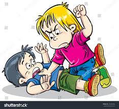 When is it okay with you for somebody else's child to beat the breaks off of your child or gang your child after school; and would you jump in the fight as a parent?

( Your child 
