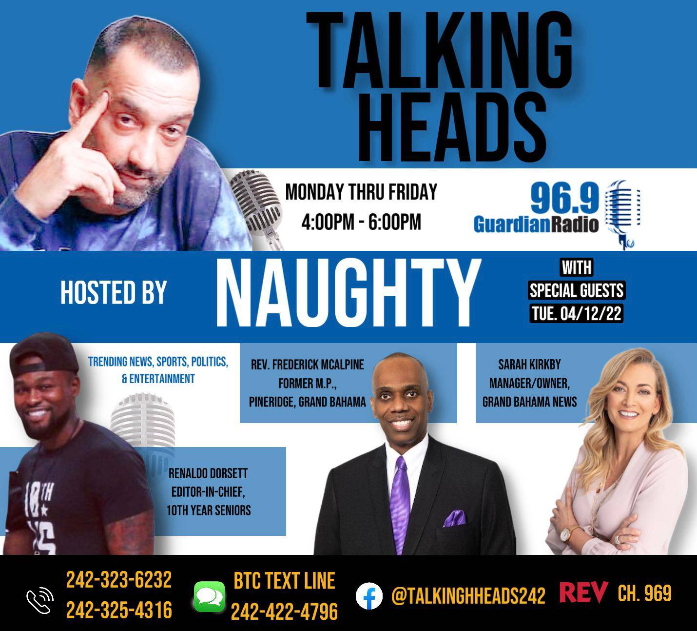 Don't forget to tune in today...