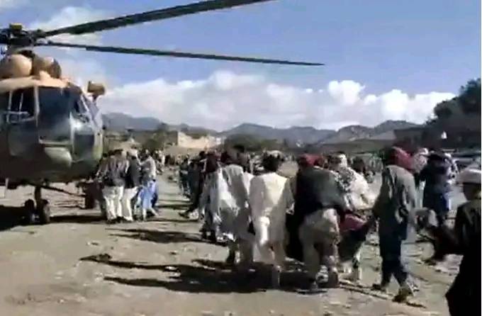 The country who kicked the united states ass under Joe Biden's watch, Afghanistan, just had a earthquake of the magnitude 6.1 the death toll has risen over 1,000 at this time. 

Ma