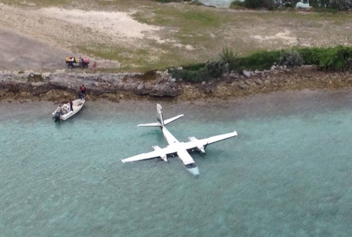 Plane crash near deadmans cay airport with Alfred Sears daughter onboard will keep you posted.

Brad Mcphee plane crashed! Everyone ok...

Aviation authorities have confirmed to ha