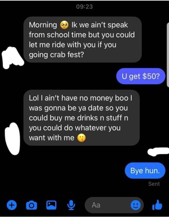 Thirsty bad