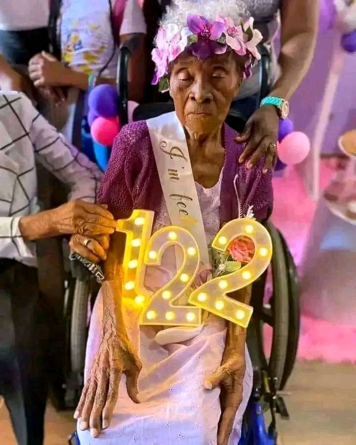 She outlived her 3 score and 10.
Wish her a happy birthday.