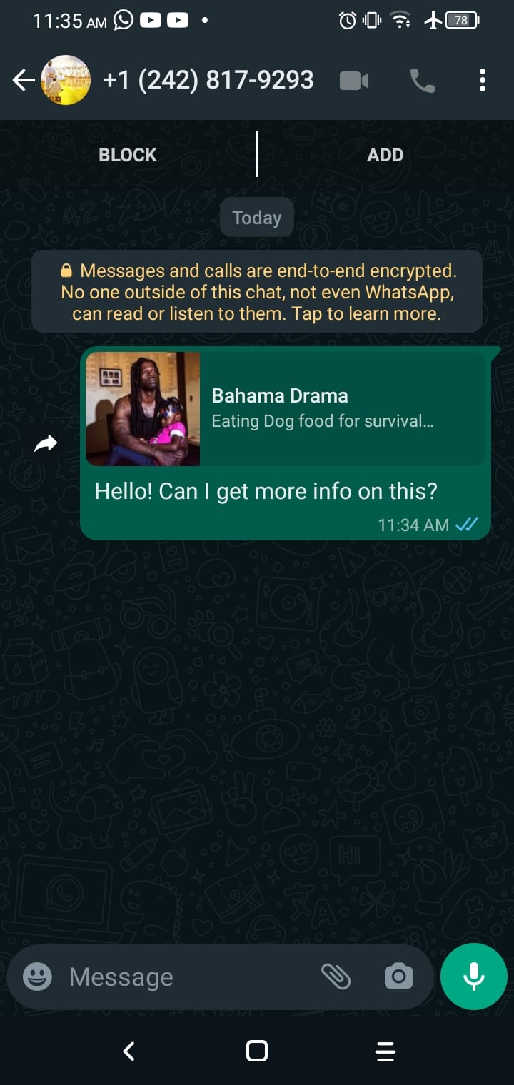 I just sent myself a WhatsApp message on WhatsApp and received it via the same phone number and phone. How is this possible? I mean I'm now trying to block myself because the blue 