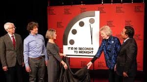 The clock's setting was left unchanged in 2021 and 2022. In January 2023, however, it was moved forward to 90 seconds (1 minute, 30 seconds) before midnight. 

Since 2010, the cloc