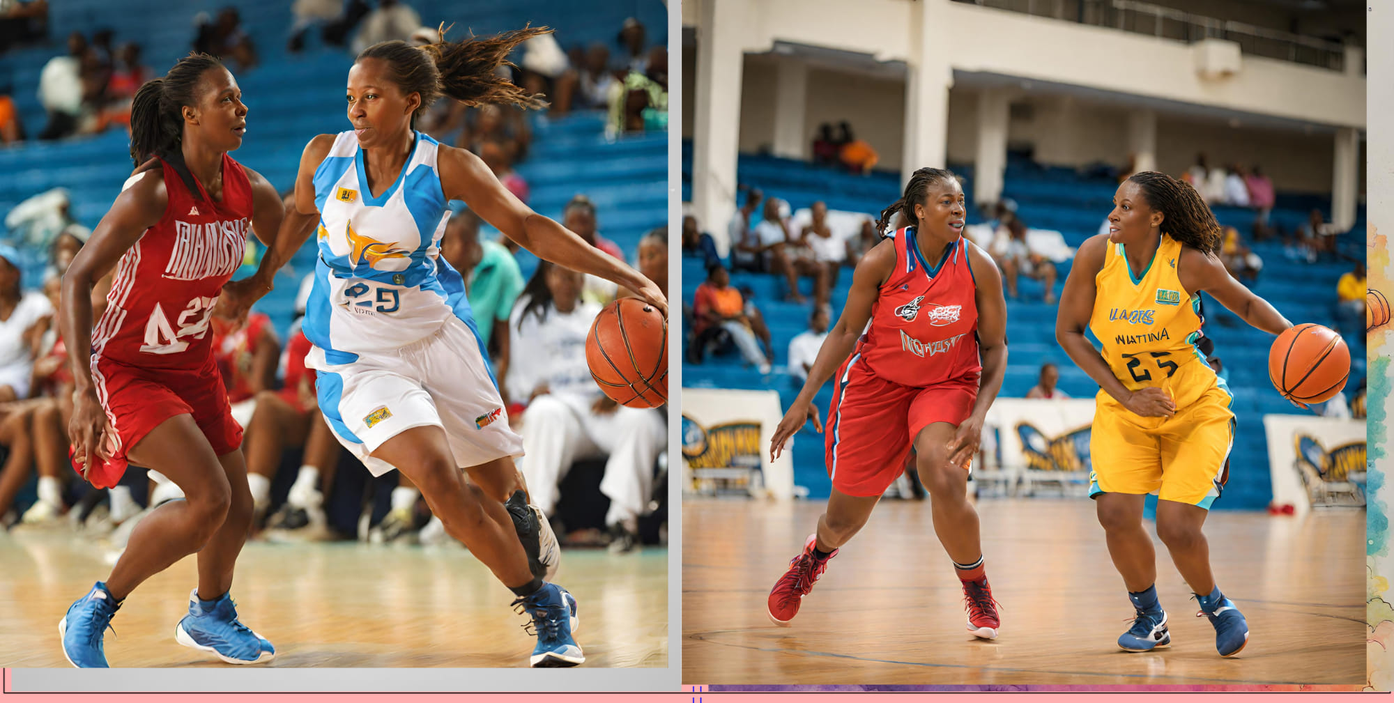 🏀🤣 Title: "Hoops Dreams and Household Bills"

Meet Lisa, a Bahamian wife living in Nassau with dreams as big as the ocean waves. 🌊 Despite being in her prime, Lisa has spent the pa
