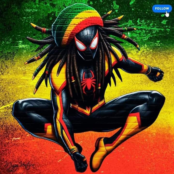 What y'all think of the First Rasta Spider Man