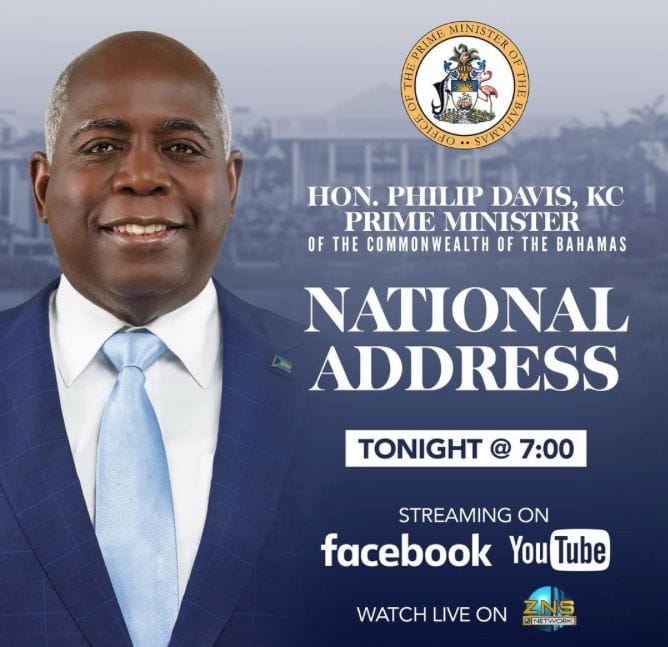 Prime Minister National Address 

7:00PM