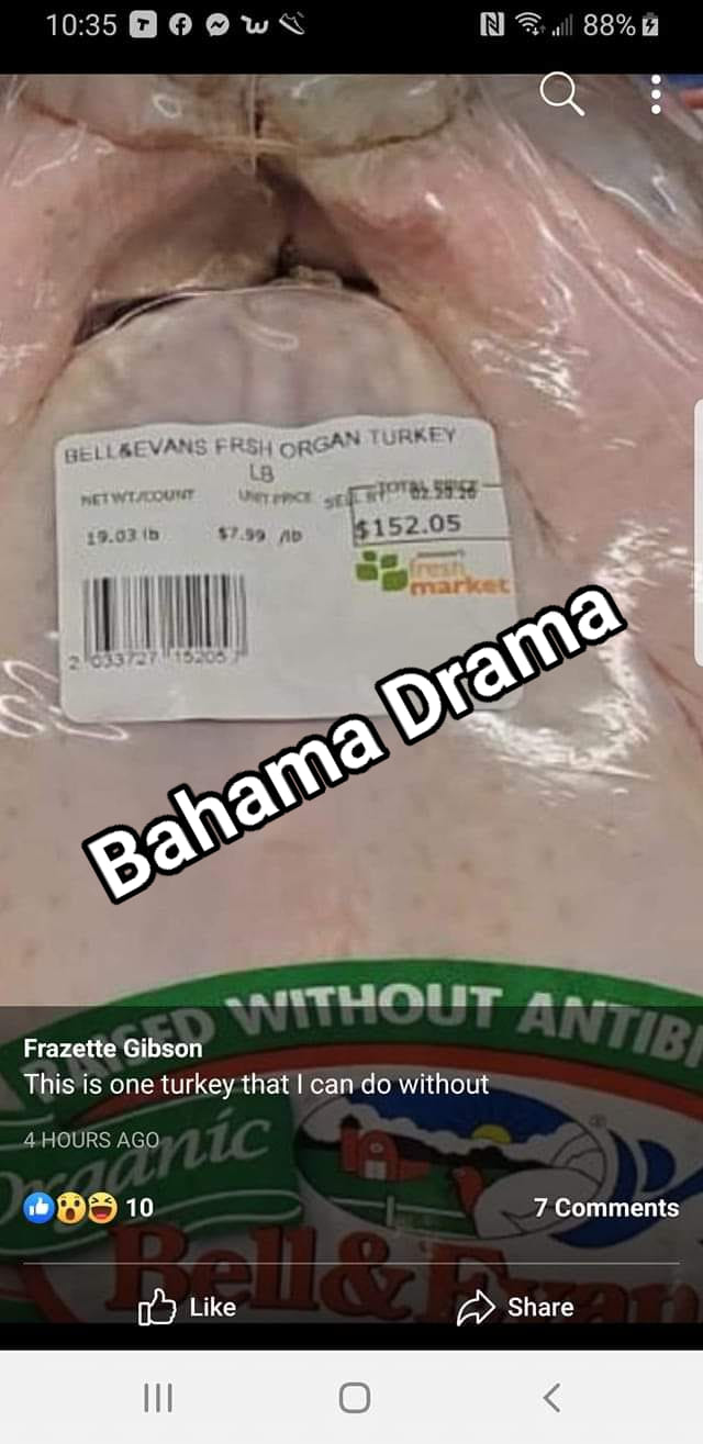 $152.05 price
Thanksgiving is coming up
go out and buy your turkey now, while prices are still low enough.