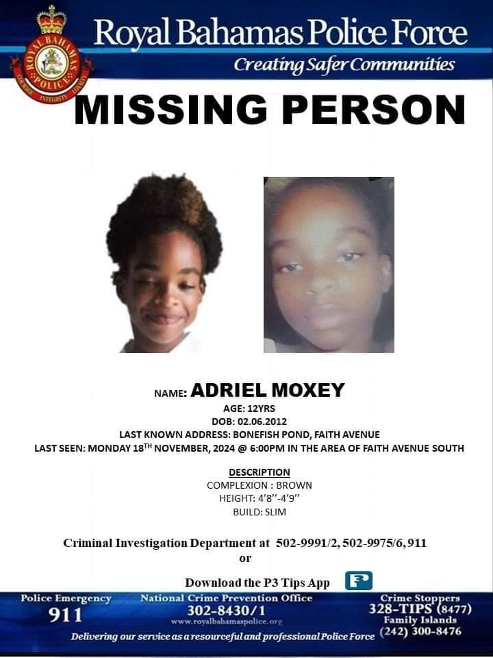 Be on the lookout for this missing child.
