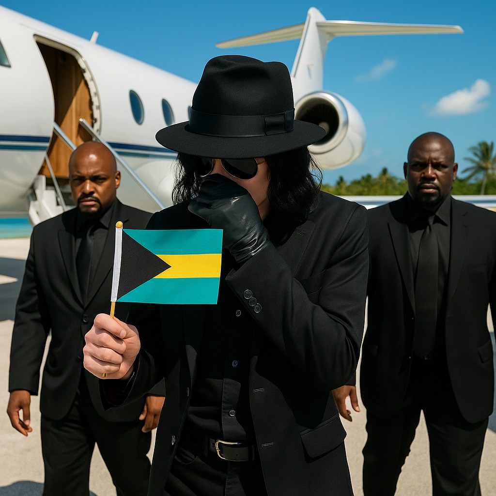 Michael Jackson never misses Exuma's Regatta
I tried to tell y'all that this was not Michael Jackson, but his friend and look alike that he travels with.
Click to see the real
