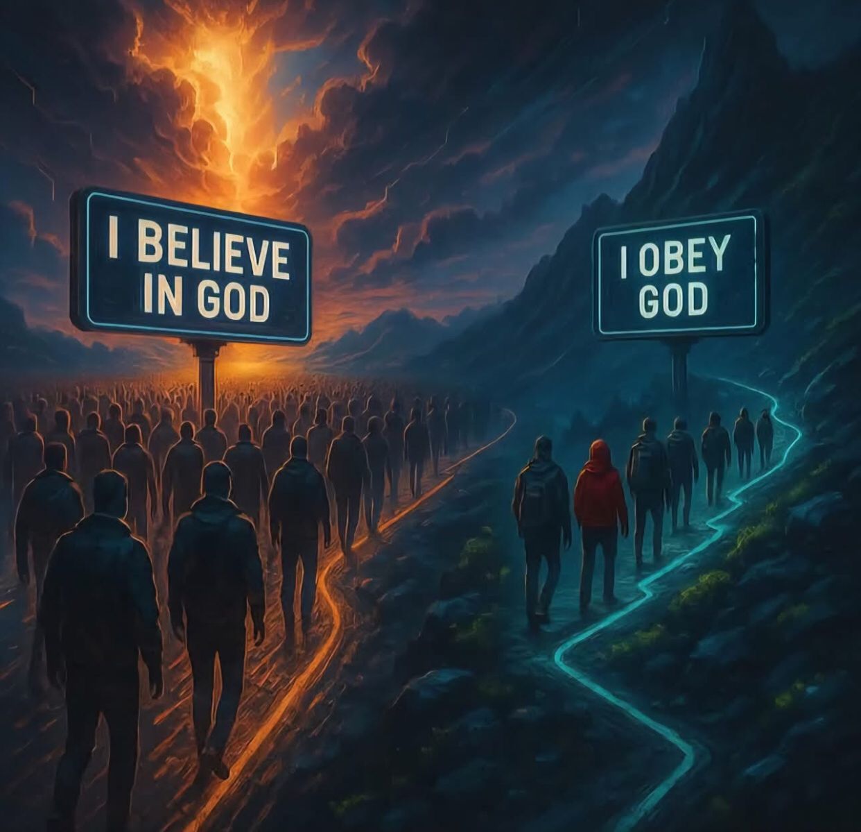For God so loved the world that he gave his only begotten so, that whoever shall believe in him, shall not perish, but have everlasting life...
