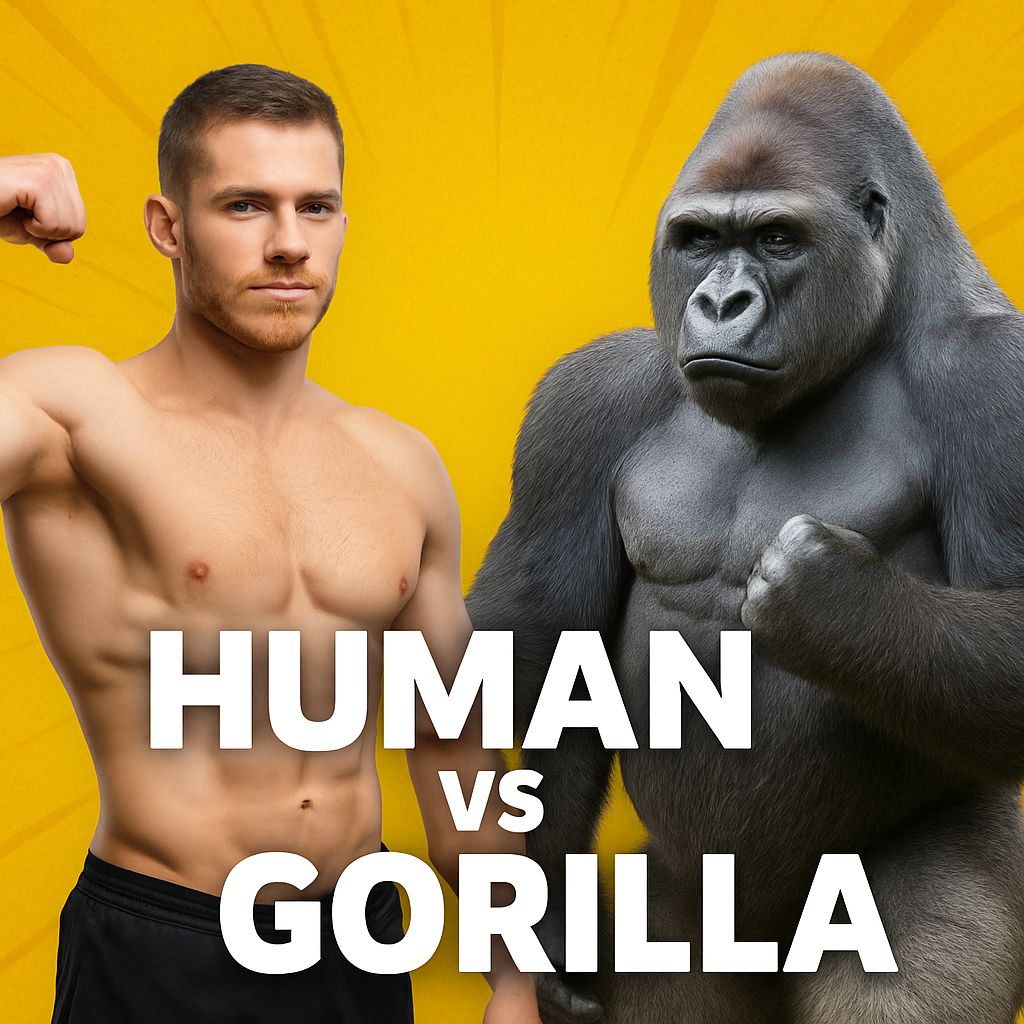 What's wrong with us?
Question if meat is so good for your muscles how come silverback gorillas are so much stronger than humans and only eat vegetables?
Maybe meat is bad for