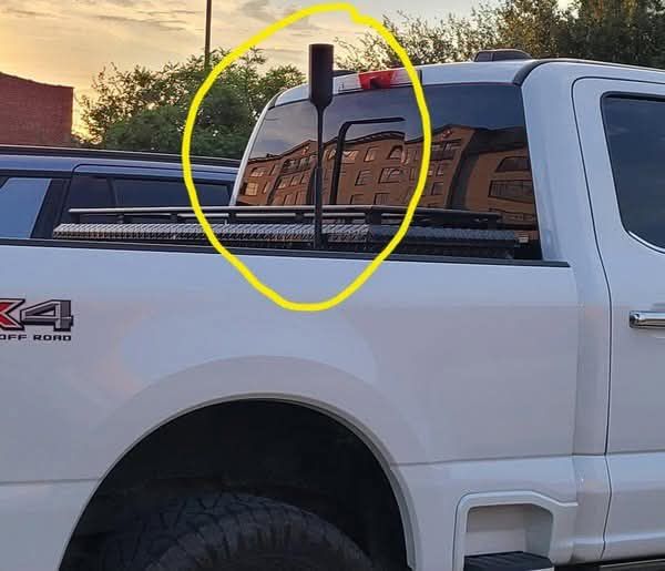 Anonymous

I see these sticks on the back of almost all trucks in my area, what are they?