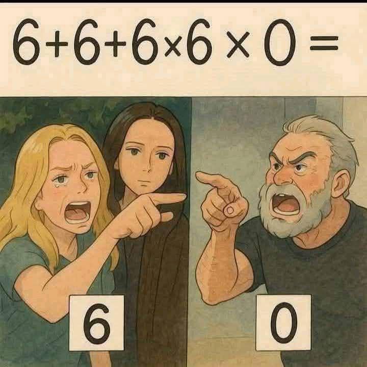 Who's right?
This is going to be a difficult math problem