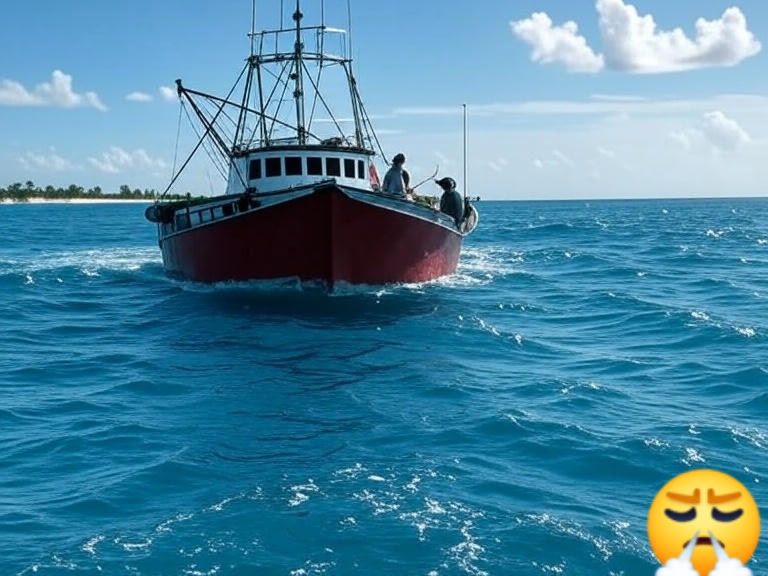 Everybody's fishing in our waters now 😔
These Chinese Government CCP ships won't stop Bahama Drama.
Page Reply:
Maybe they have a Bahamian license to fish...