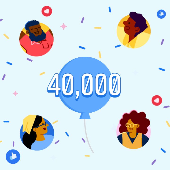 I've just reached 40K followers! Thank you for continuing support. I could never have made it without each one of you. 🙏🤗🎉