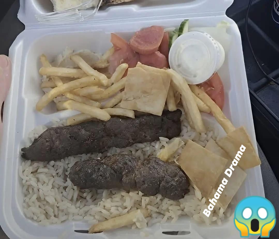 Bad French Fries 🍟 

Look at these little bit of fries they gave me, and they taste like cardboard paper. $20.00 dollars plate my ass!

Y'all Vendors Goodman's Bay next to the Fish