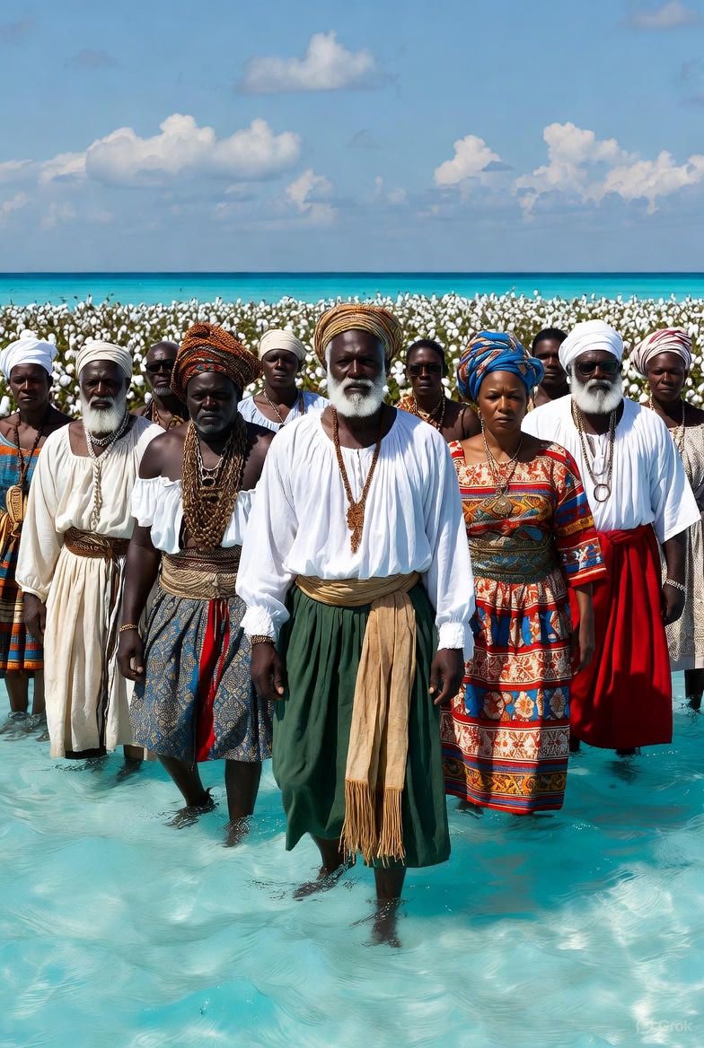 Surname Mackey
The Bloodline That Could Charm the Sea, Storm, and Soldier
By: Michael Elijah Muhammad Clare
Bahama Drama, hush the jukebox and pull in close… tonight we speak