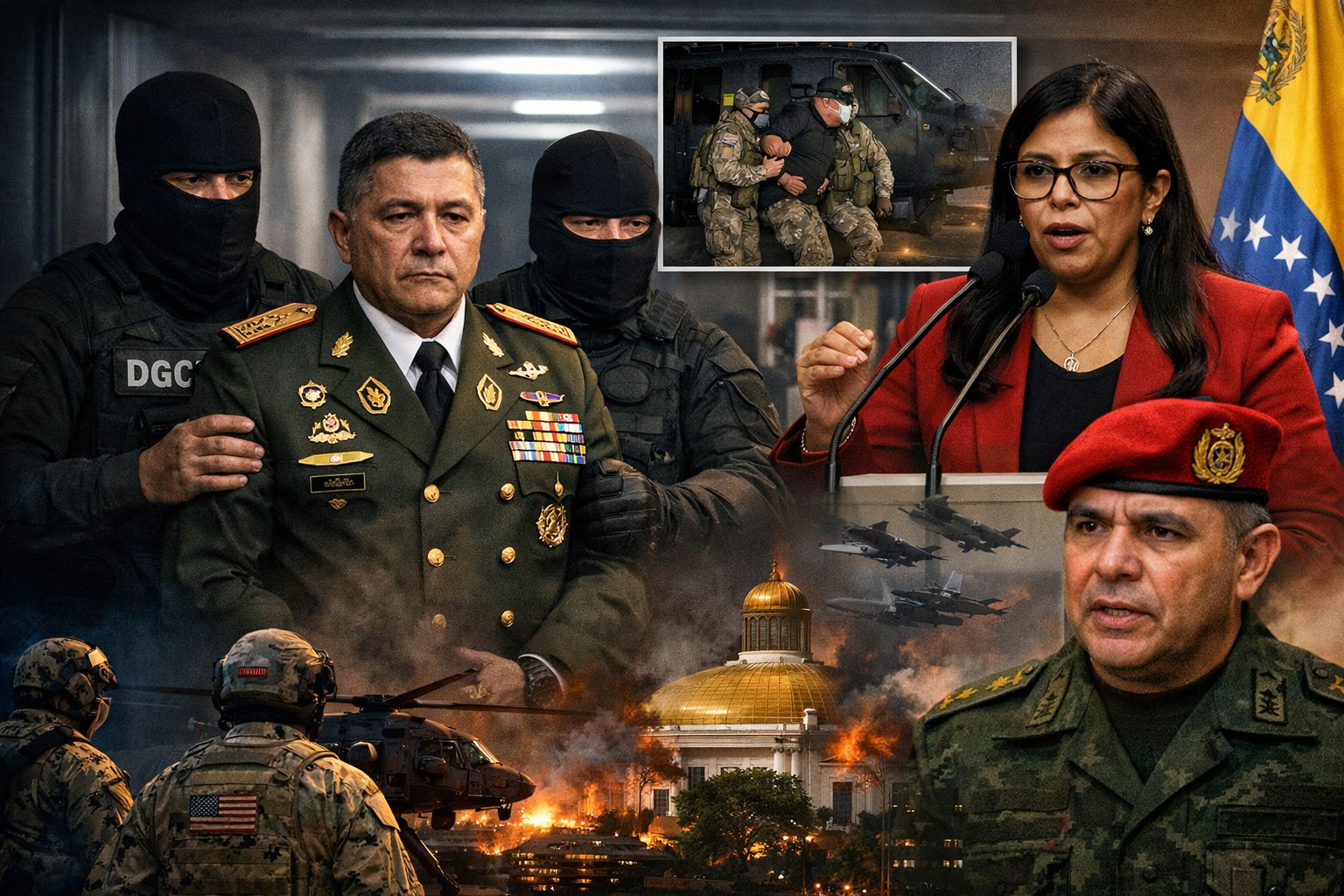 Venezuela Upended: Top General Detained After Maduro’s Capture in U.S. Operation

Venezuela has entered a dramatic new chapter in its long crisis after U.S. forces captured Preside