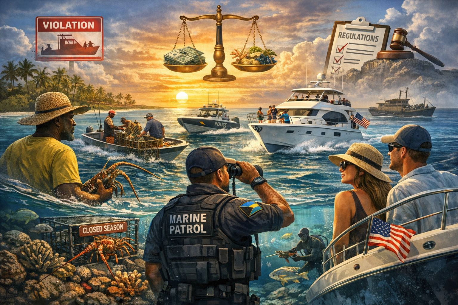 American Boaters Tell Bahama Drama How They Feel, and So Do a Few Bahamian Fishermen

So the Debate Continues

What Is Our Solution to This Quagmire

By: Michael Elijah Muhammad Cl