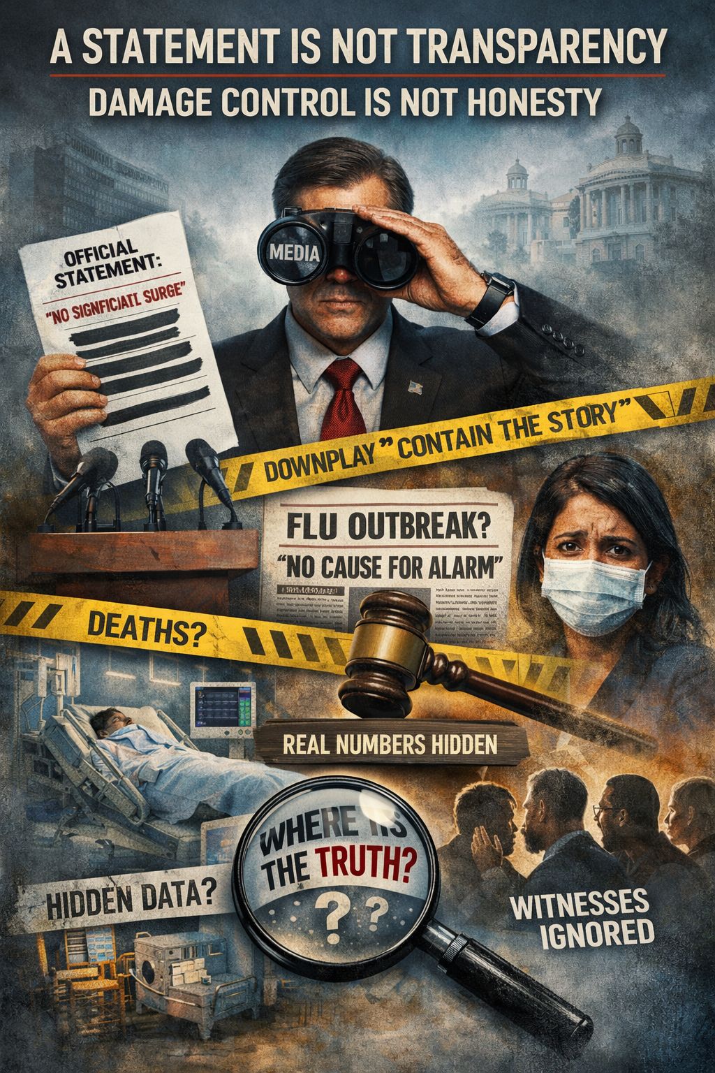 A Statement Is Not Transparency

And Damage Control Is Not Honesty!

By: Michael Elijah Muhammad Clare

After days of public concern, witness accounts, and growing discussion among