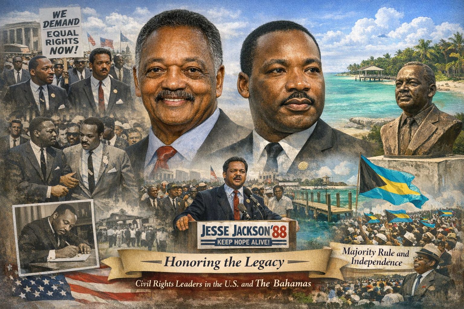 BREAKING NEWS! 😭 

The passing of Rev. Jesse Louis Jackson Sr., Hon. Dr., Civil Rights Leader, was born on October 8, 1941, in Greenville, South Carolina.” have moved on to glory!

