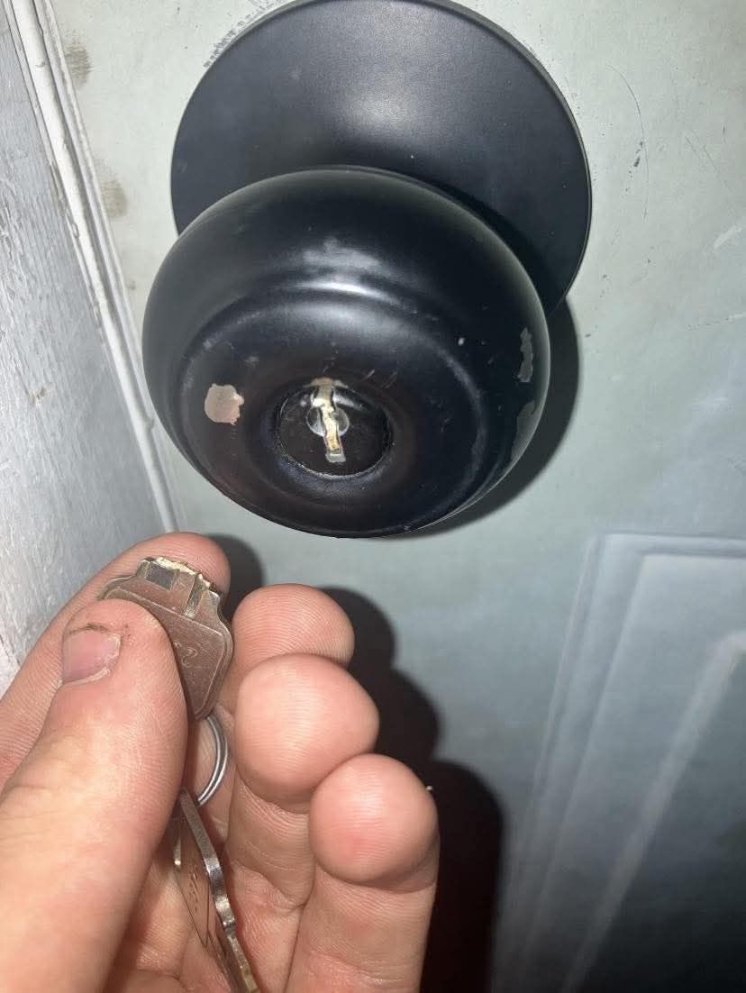 How can they open the door now?