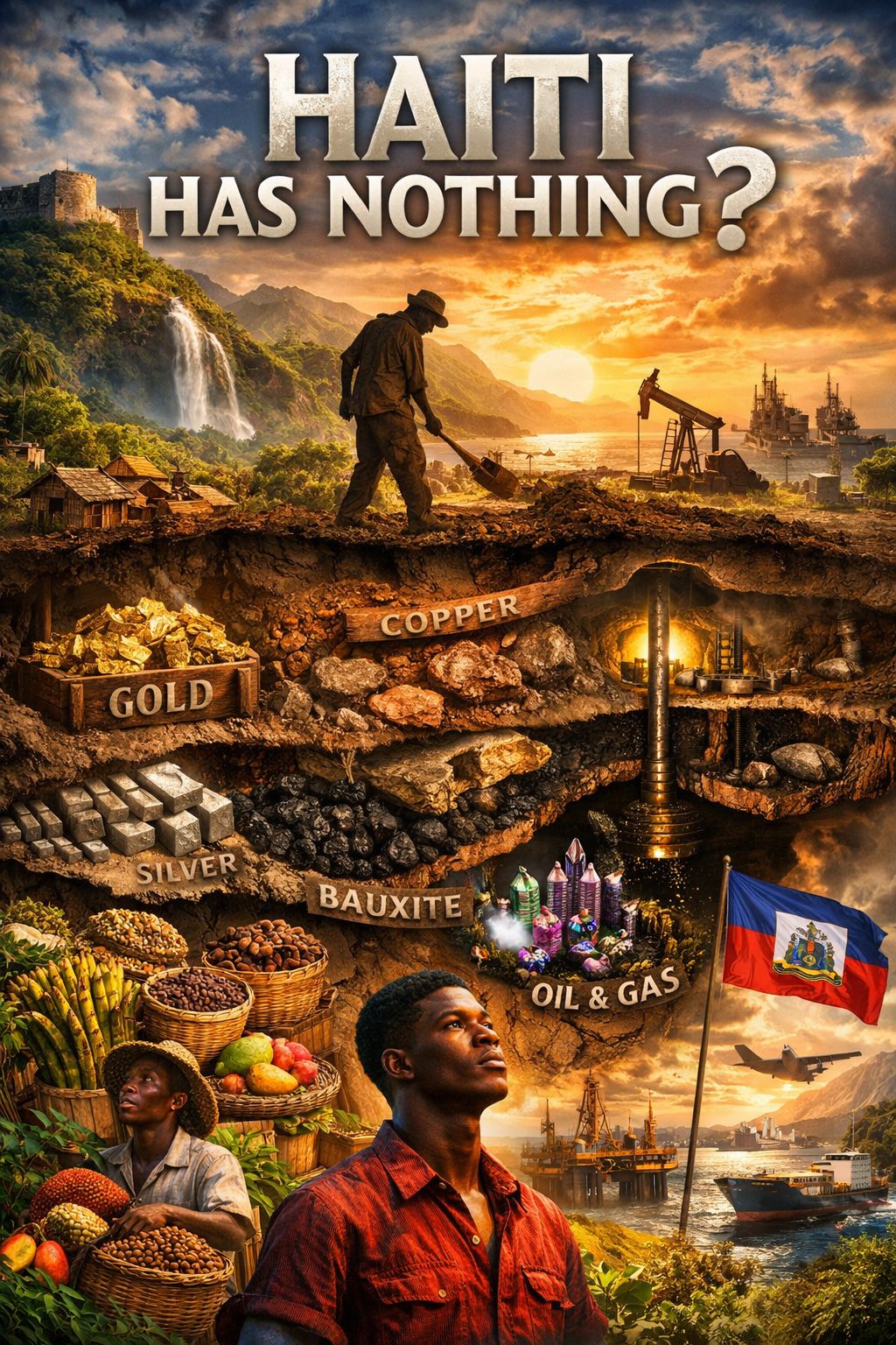Haiti Has Nothing

By: Michael Elijah Muhammad Clare

They said Haiti has nothing.

No riches.
No future.
No hidden power.

They were wrong.

They have been wrong for centuries.

B