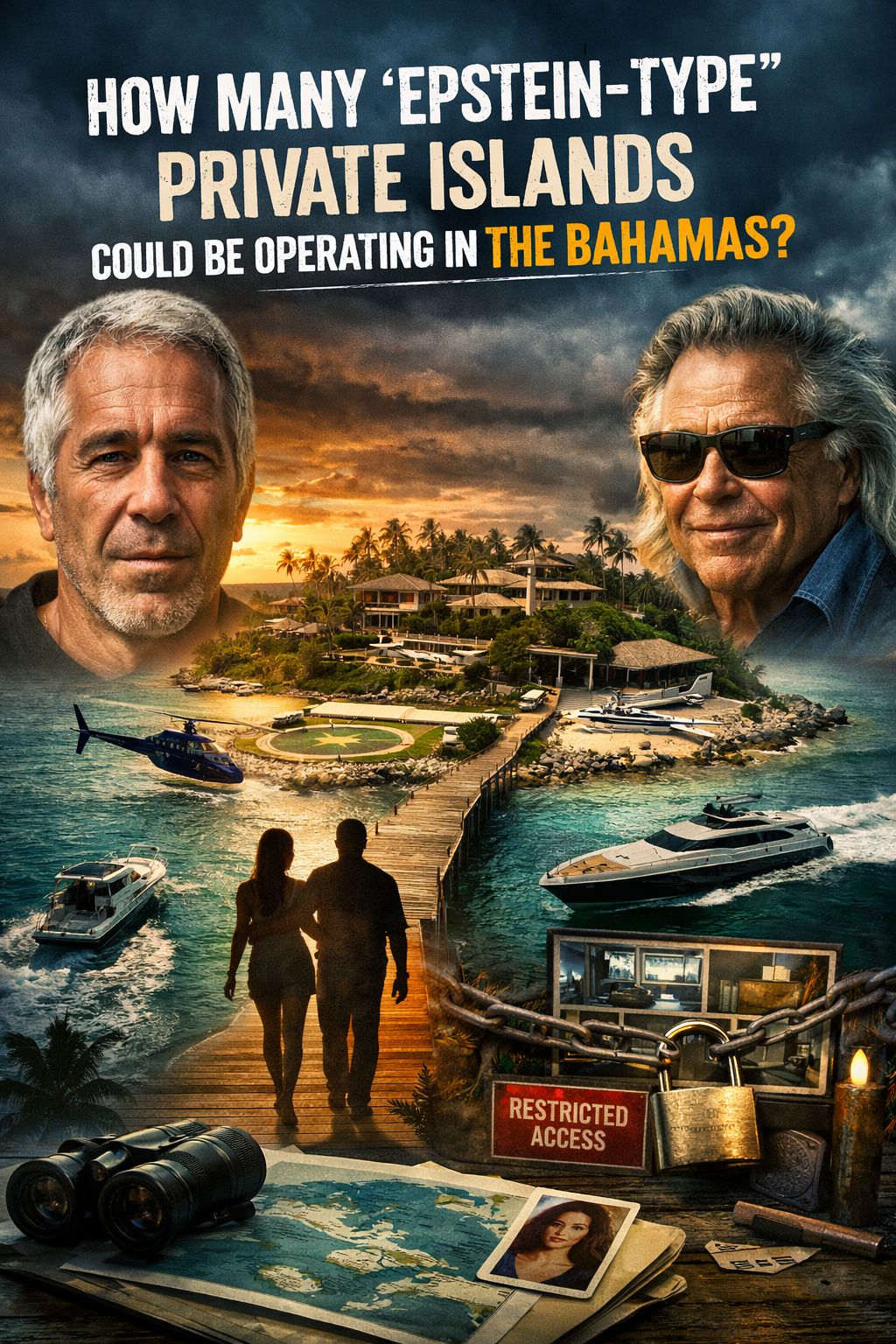 BAHAMA DRAMA INVESTIGATION

HOW MANY “EPSTEIN-TYPE” PRIVATE ISLANDS COULD BE OPERATING IN THE BAHAMAS?

By: Michael Elijah Muhammad Clare 

No one seems to be asking the uncomforta