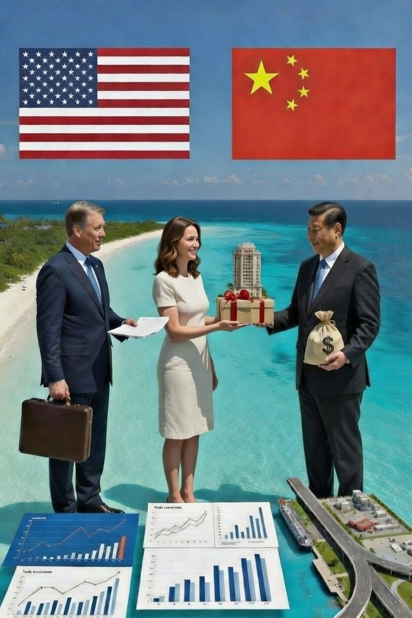 Bahamas Get That Bag 💰

Caught Between Two Lovers

 America and China part. #2

By: Michael Elijah Muhammad Clare

The Bahamas, this sun‑splashed archipelago where turquoise meets 