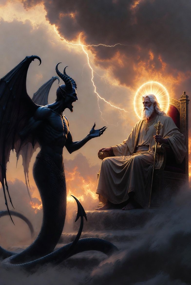 “Skin for skin! Yes, all that a man has he will give for his life.”

Book of Job 2:4

That statement isn’t spoken by Job.

It’s spoken by Satan during a conversation with God...
